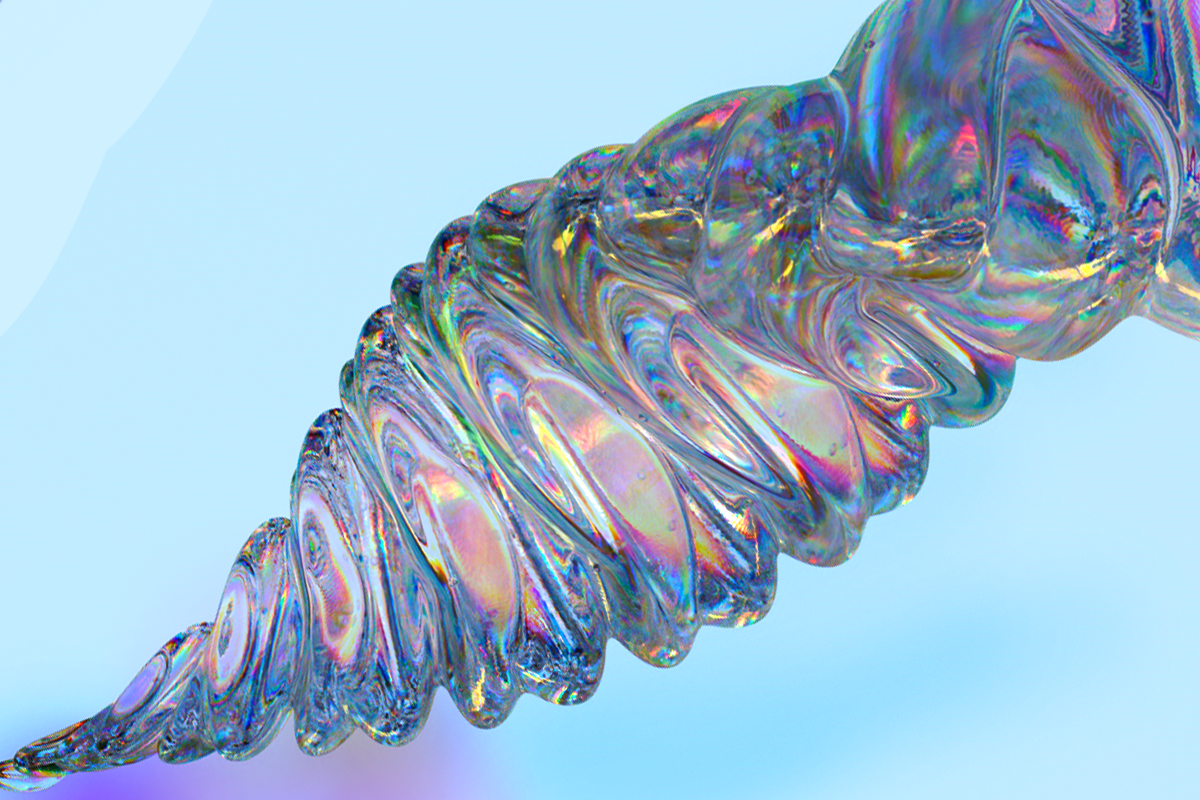 DNA String of Glass